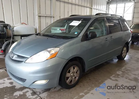 2007 Toyota Sienna Xle из США, поврежденный, VIN 5TDZK22C67S078519